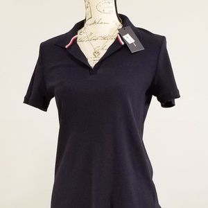 TOMMY HILFIGER RIBBED POLO